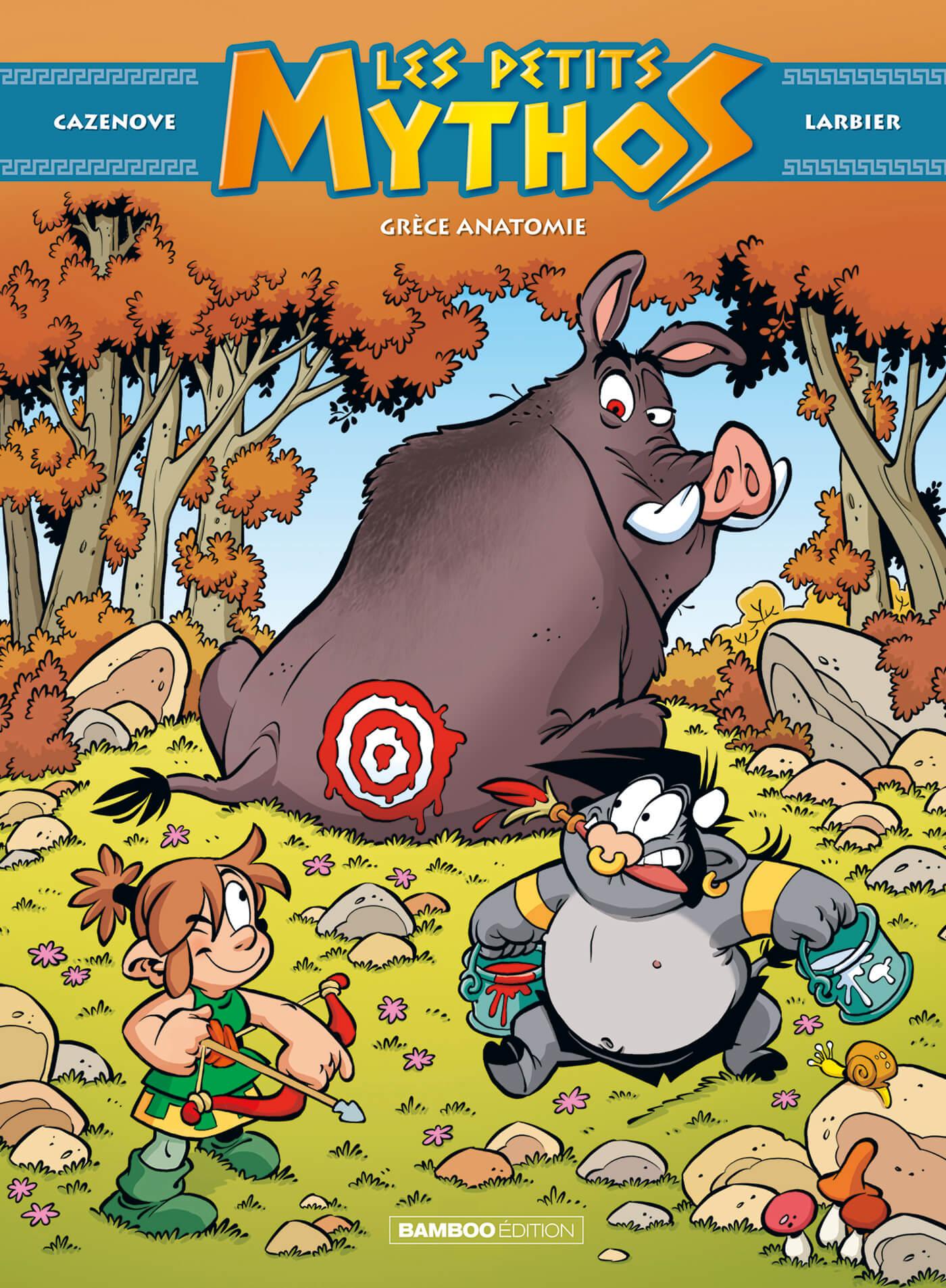 Couverture du livre les petits mythos.