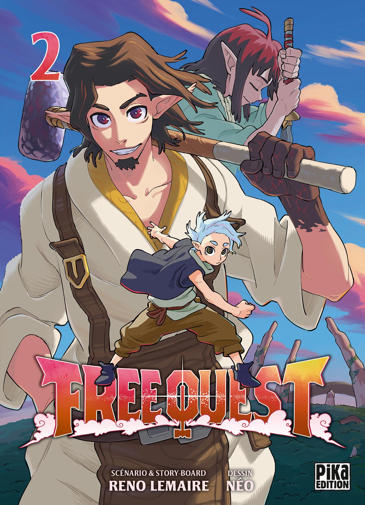 Couverture du livre free quest.