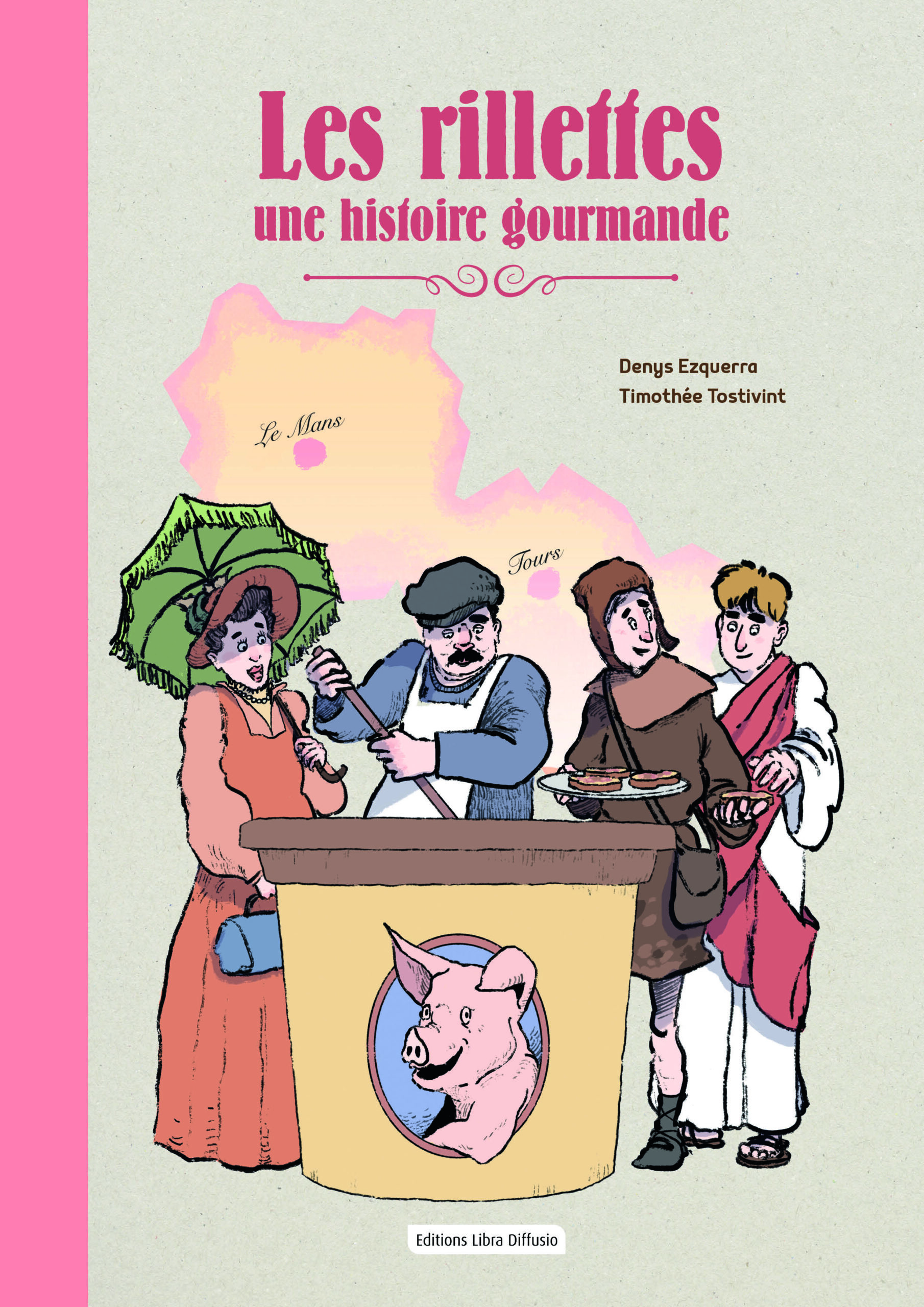 Couverture du livre les rillettes .