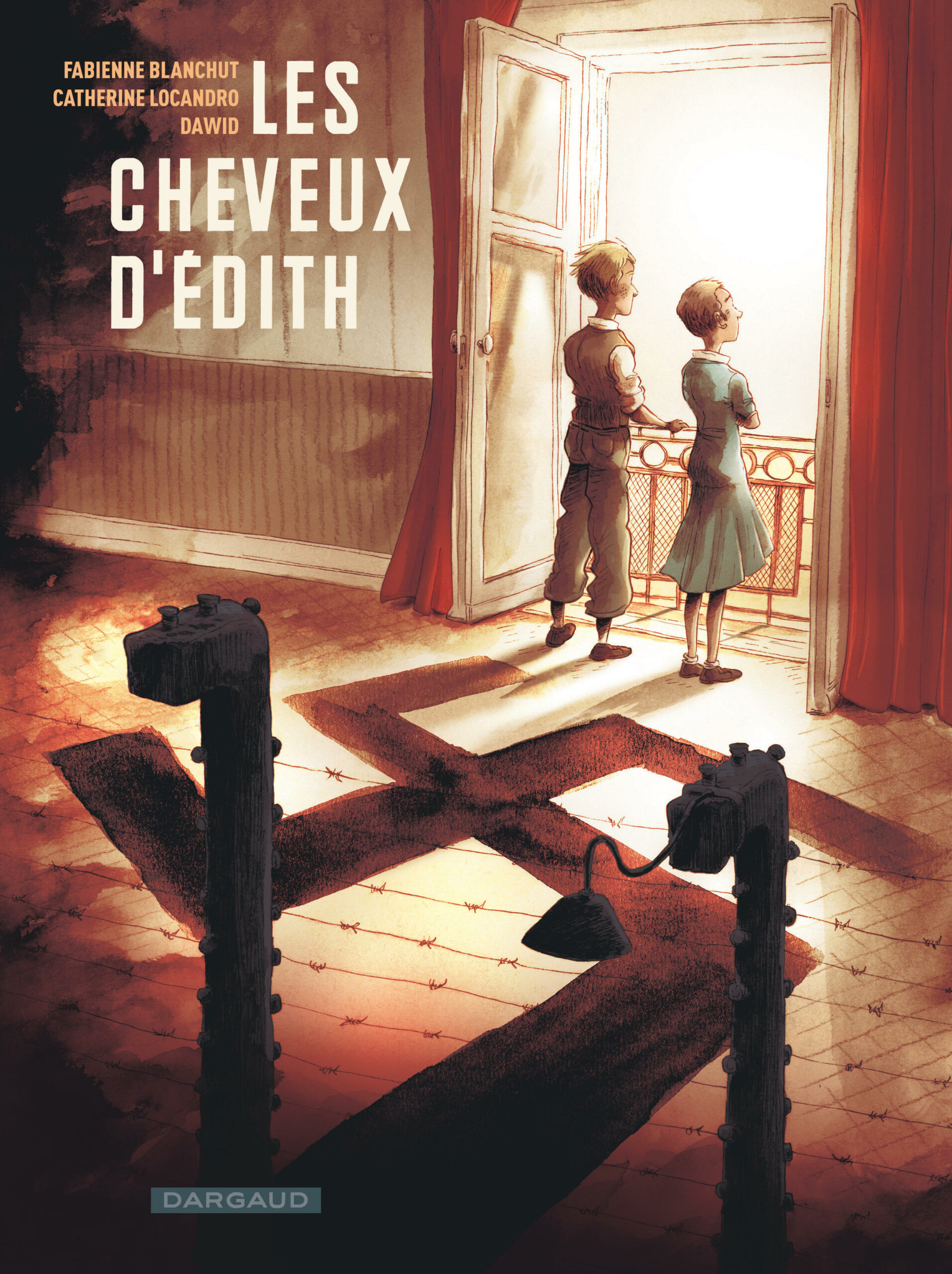 Couverture du livre les cheveux d'Édith.