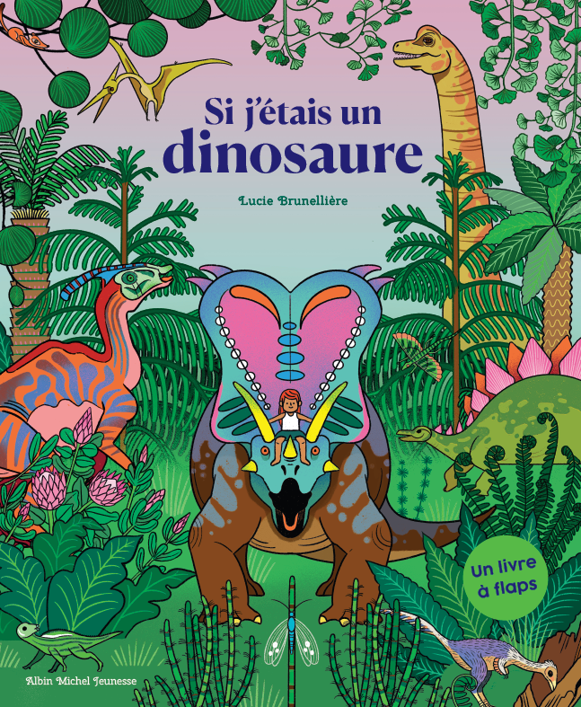Couverture Si j'étais un dinosaure.
