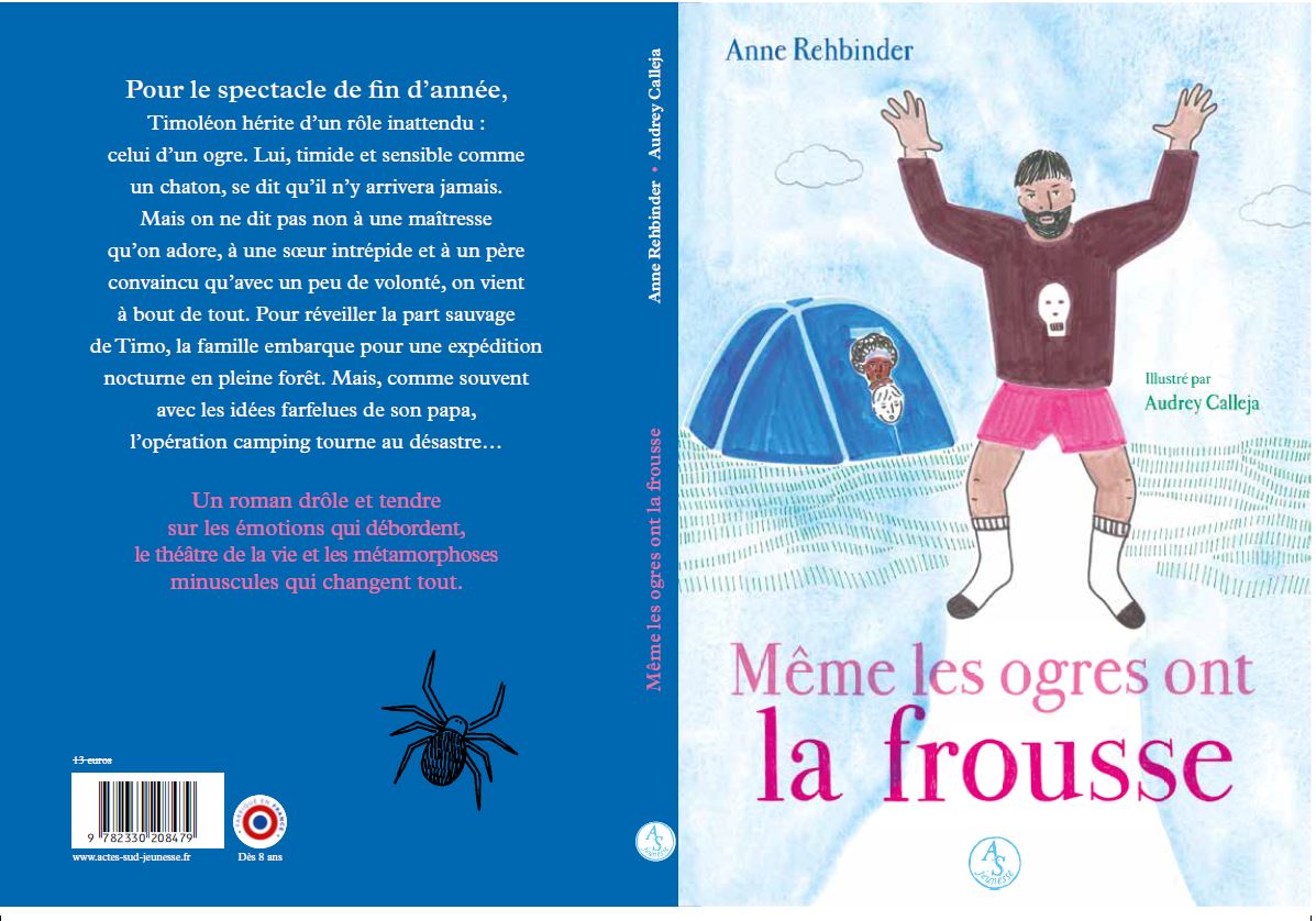 Couverture du livre les ogres ont la frousse.