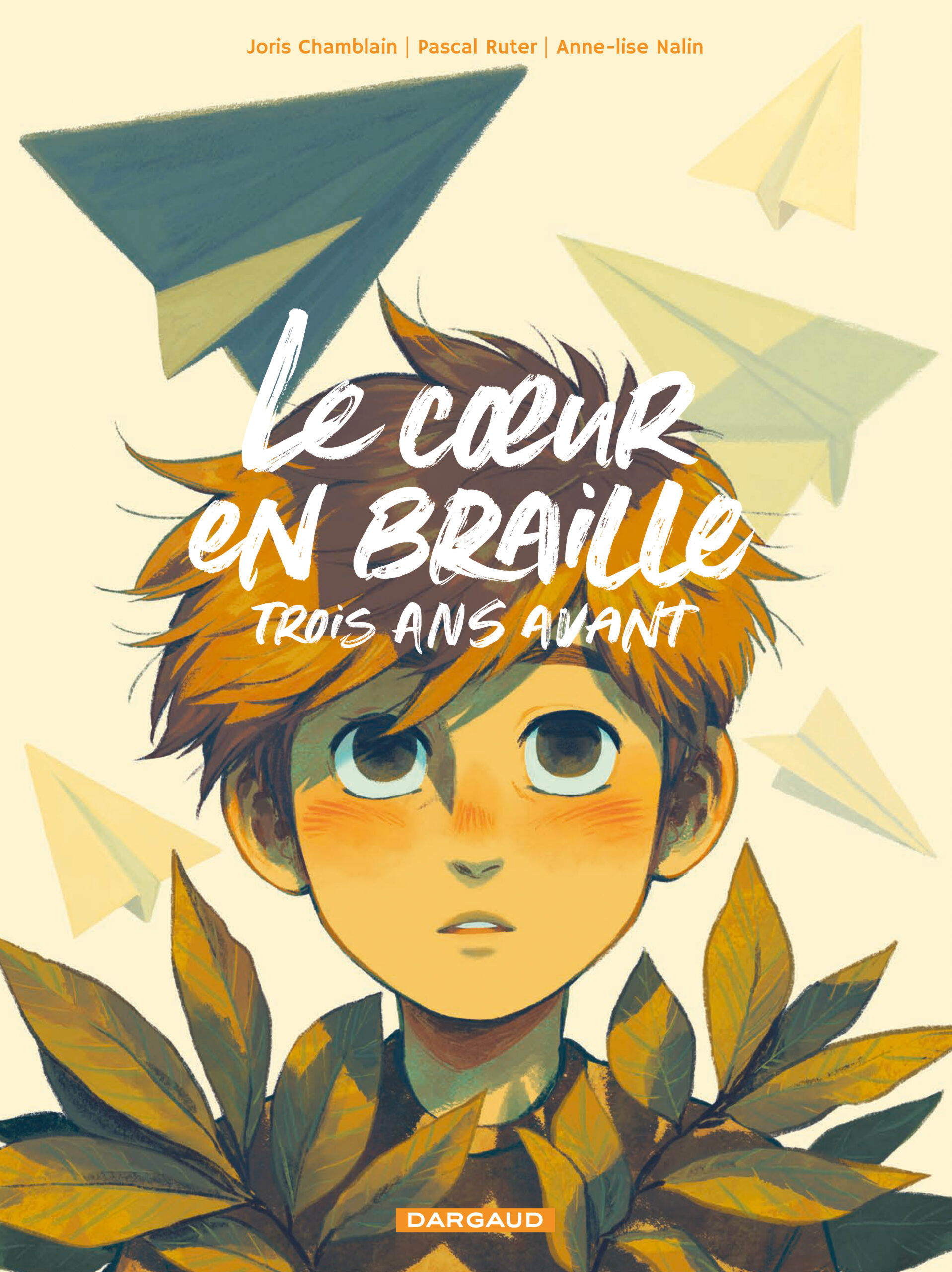 Couverture du livre le cœur en braille.