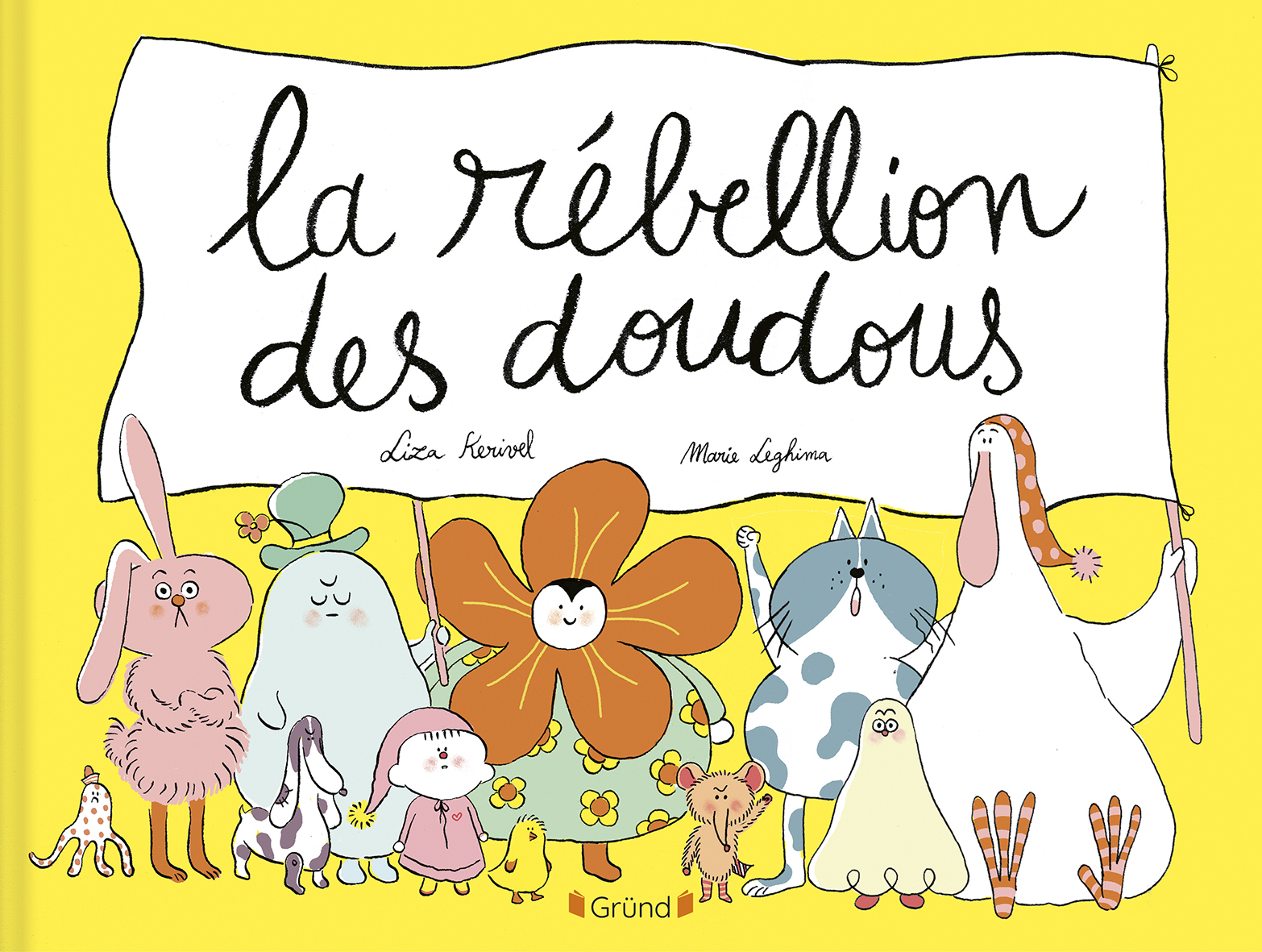 Couverture du livre la rébellion des doudous.