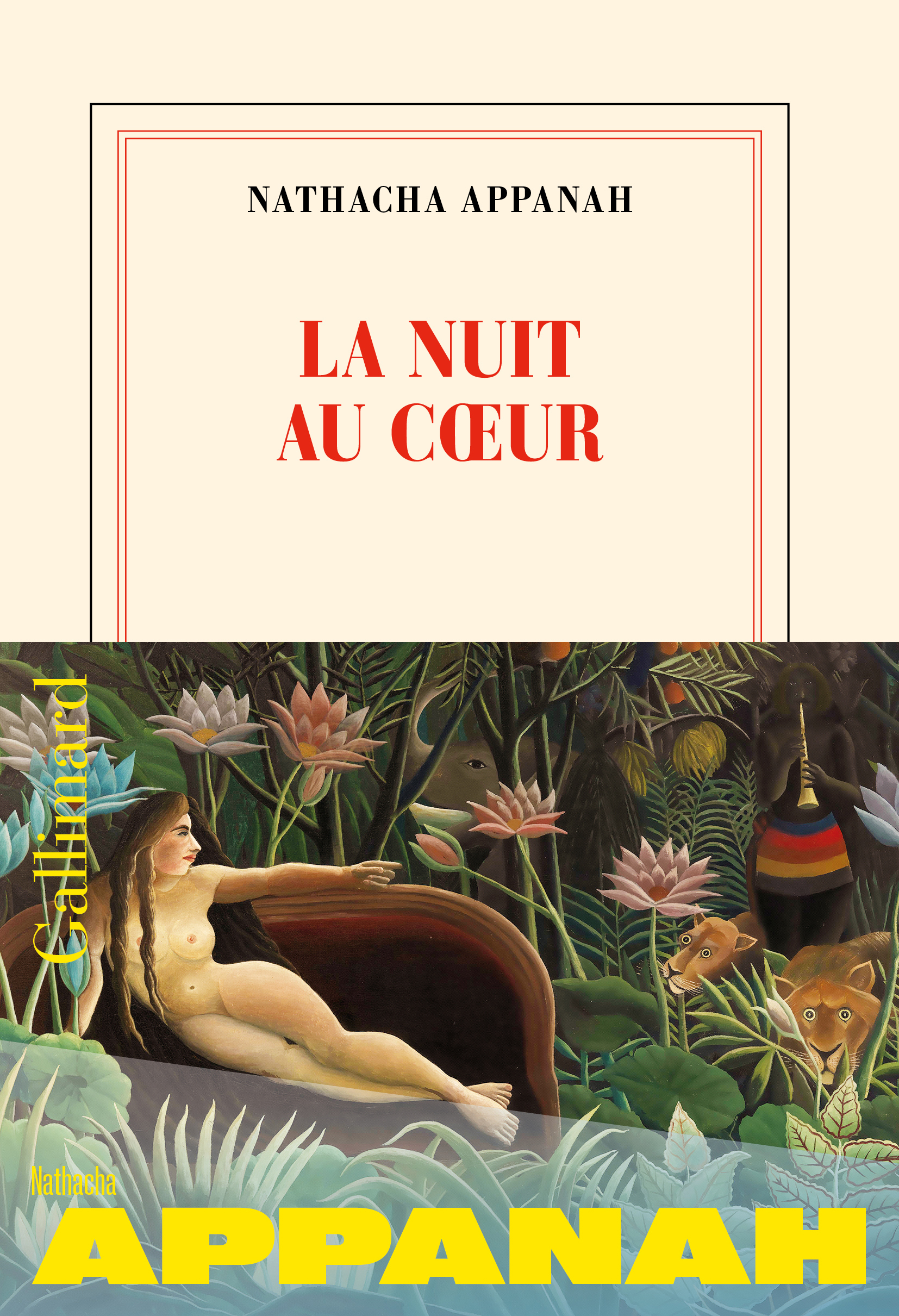 Couverture du livre la nuit au cœur.